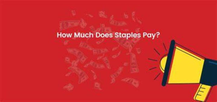 How Much Does Staples Pay