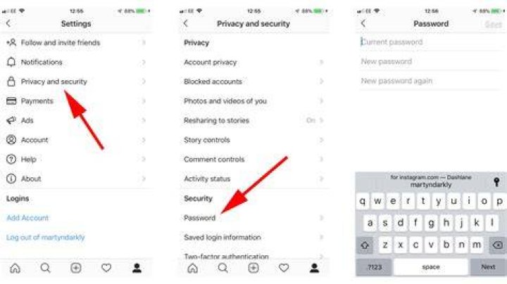 How to change Instagram password How to change Instagram password