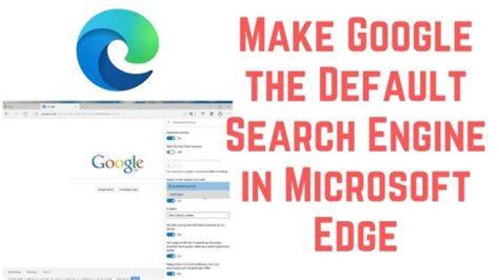 How to Change the Default Search Engine in Microsoft Edge