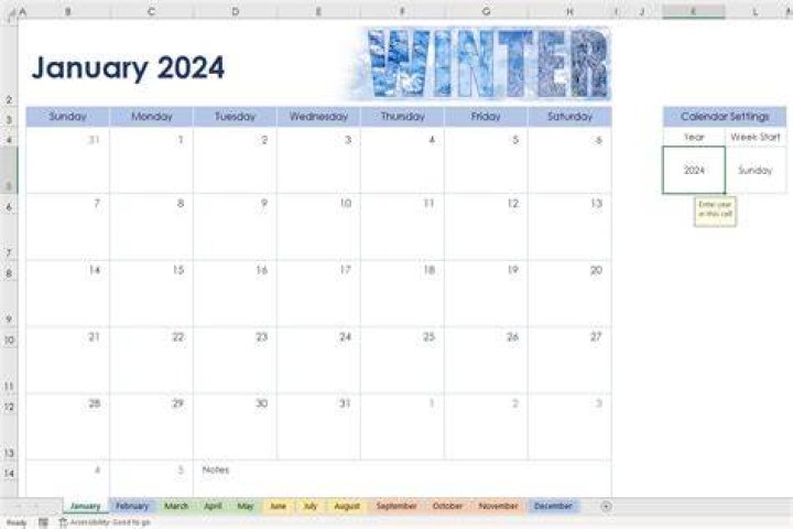 How To Create A Calendar In Excel Without A Template