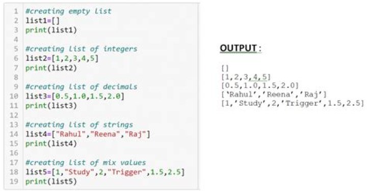 How To Create A List Of Lists In Python
