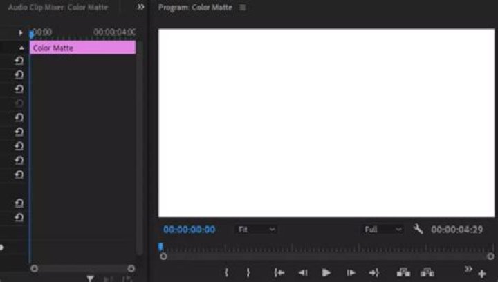 How To Create A White Background In Adobe Premiere