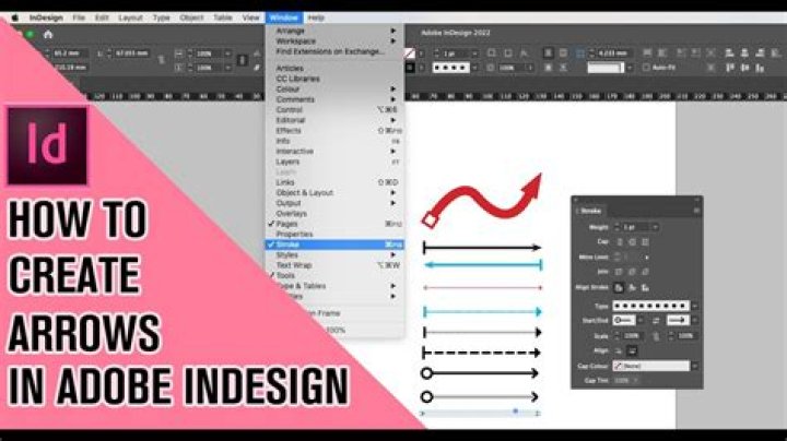 How To Create An Arrow In Indesign