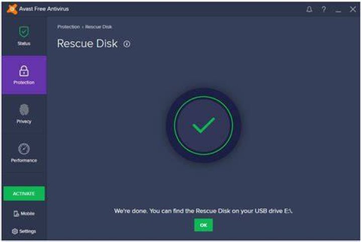 How To Create Avast Rescue Disk