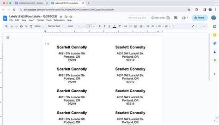 How To Create Avery Labels In Google Docs