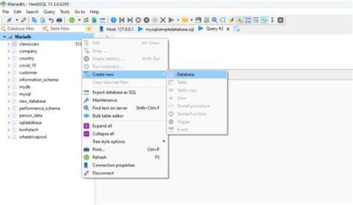 How To Create Database In Mariadb