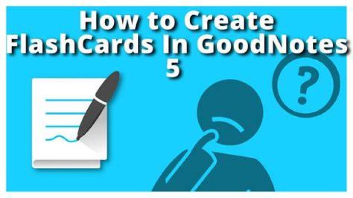 How To Create Flashcards On Goodnotes
