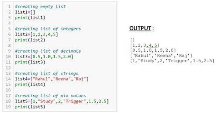 How To Create List With Range In Python