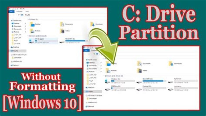 How To Create Partition In Windows 10 Without Formatting