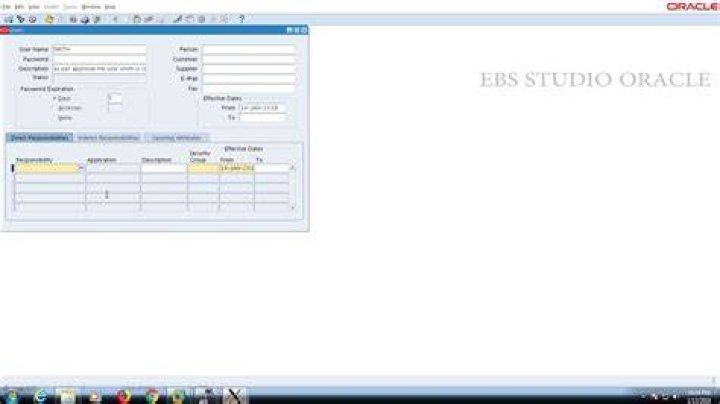 How To Create User In Oracle Apps R12