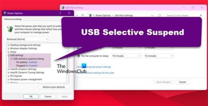 How to disable USB selective suspend in Windows 10