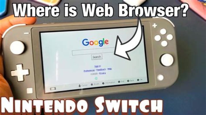 How to enable web browser on Nintendo Switch