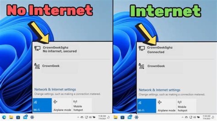 How to fix No Internet connection after installing Windows updates