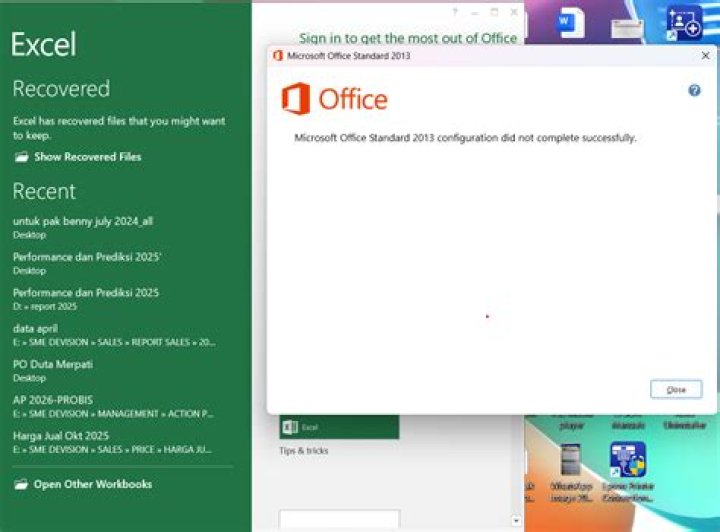 how to fix office 2013