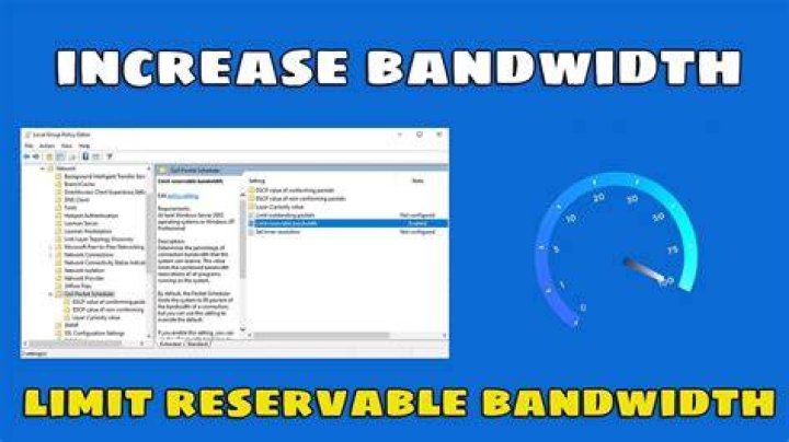 How to increase bandwidth on Windows 10/11