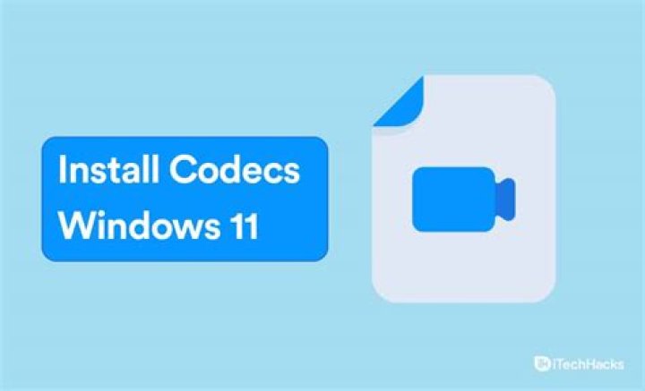 How to install codecs on Windows 11