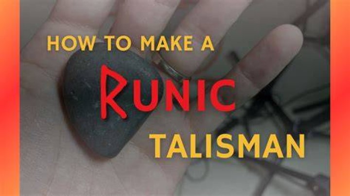 How To Make A Runic Talisman?