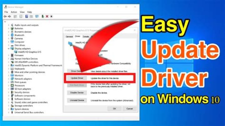 How to update drivers on Windows 10