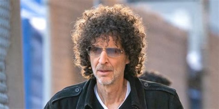 Howard Stern wearing blackface