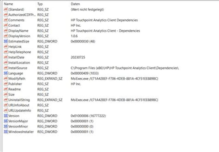 HP Touchpoint Analytics Client increases memory usage: possible fixes
