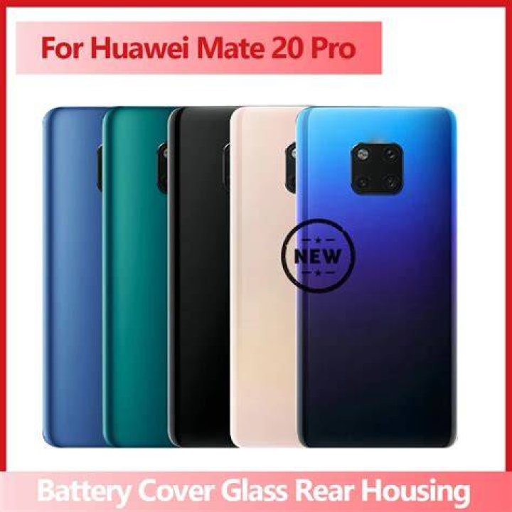 Huawei Mate 20 Pro rear triple camera setup