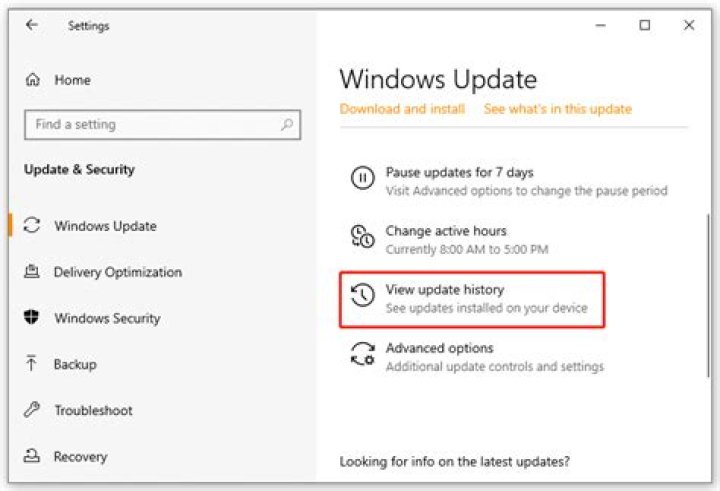 install windows 10 updates