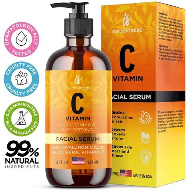 InstaSkincare vitamin C serum amazon