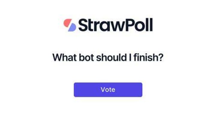 invite bot button on strawpoll invite bot button on strawpoll