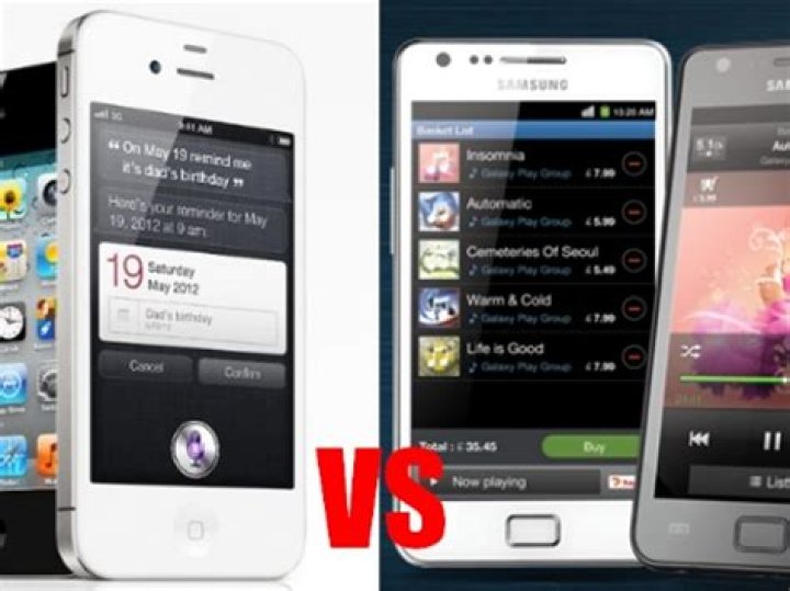 iPhone 4 vs. Samsung Galaxy SII