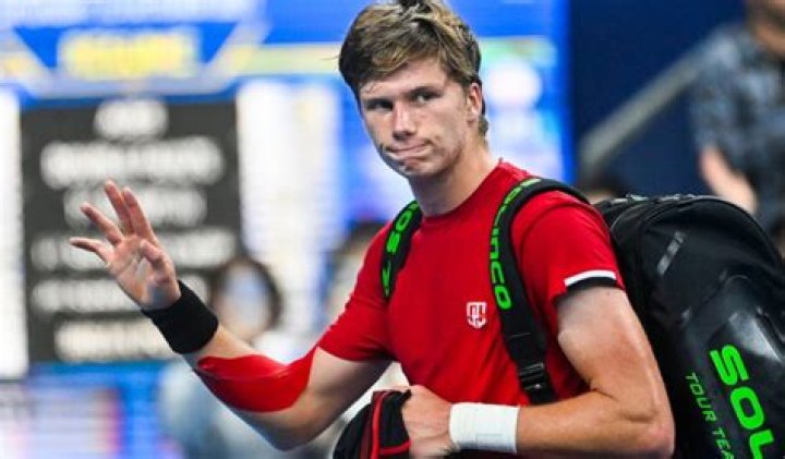 Jenson Brooksby after a match
