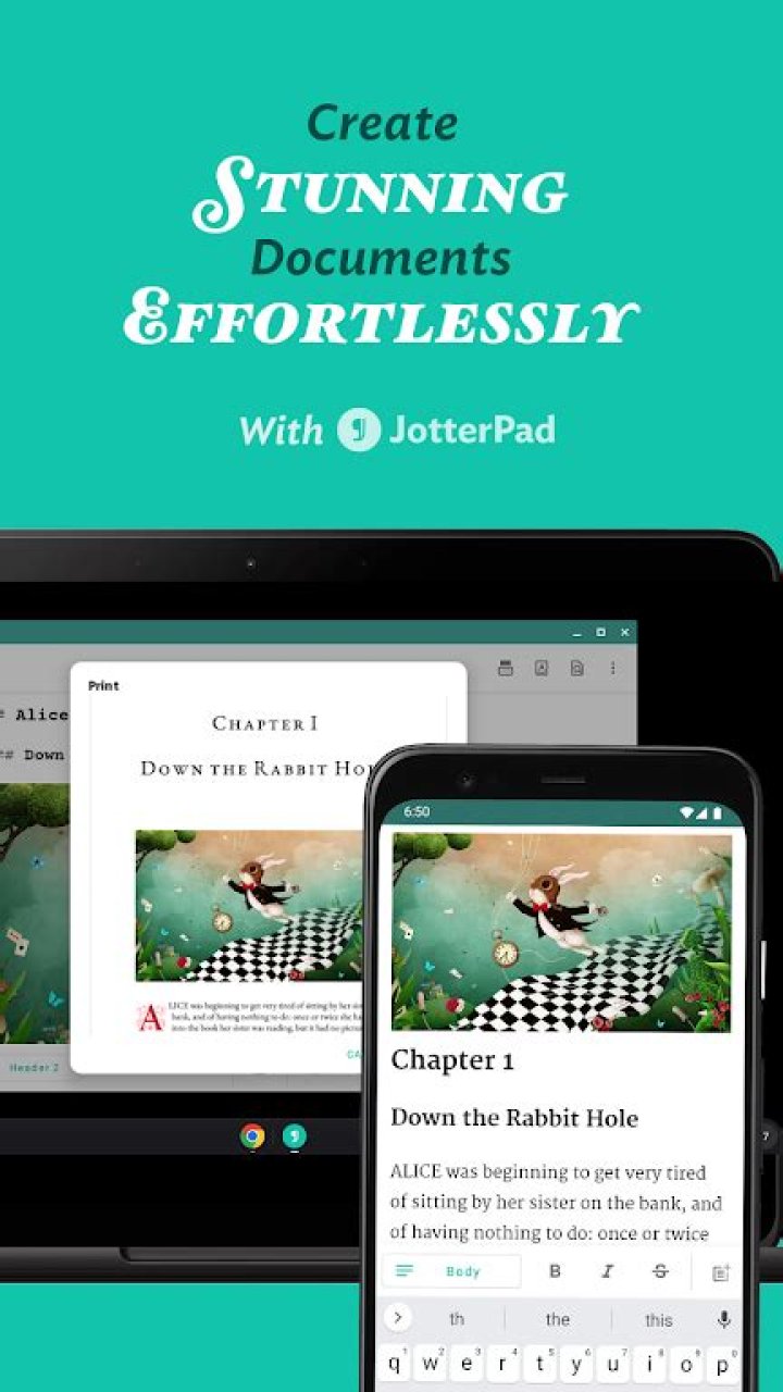 JotterPad screenshot 2021 JotterPad screenshot 2021