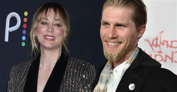 Kaley Cuoco and her ex-husband Karl Cook before their divorce