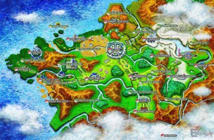 Kalos's Town Map