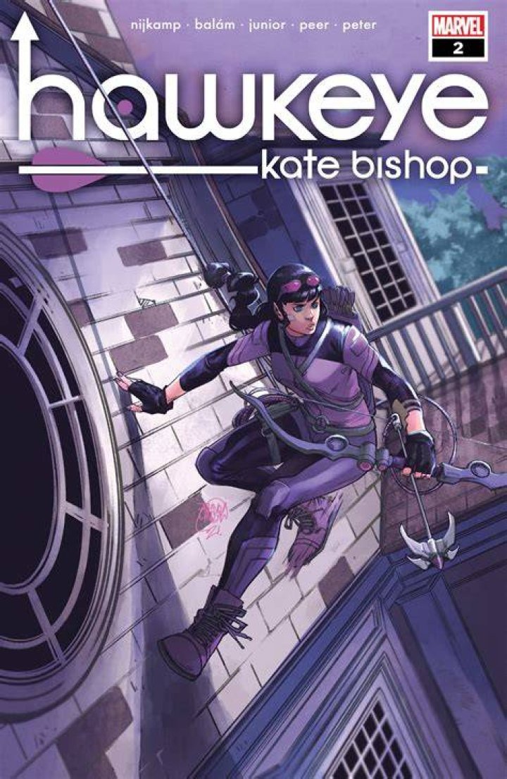 Kate Bishop from Hawkeye comics