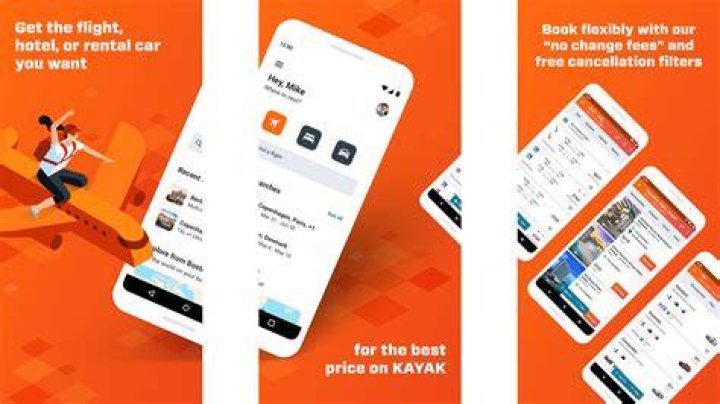 Kayak screenshot 2021 Kayak screenshot 2021