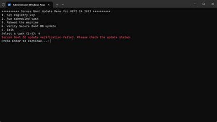 KB4516058 update more secure