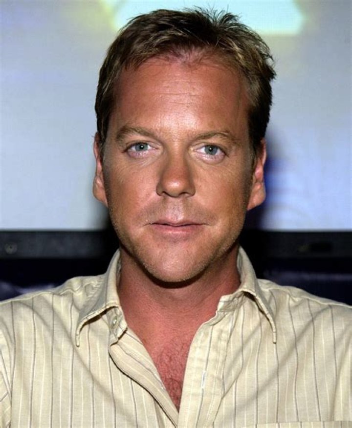 Kiefer Sutherland's height, weight. He is not the best role model