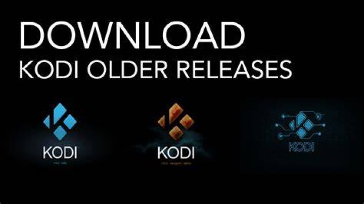 Kodi releases