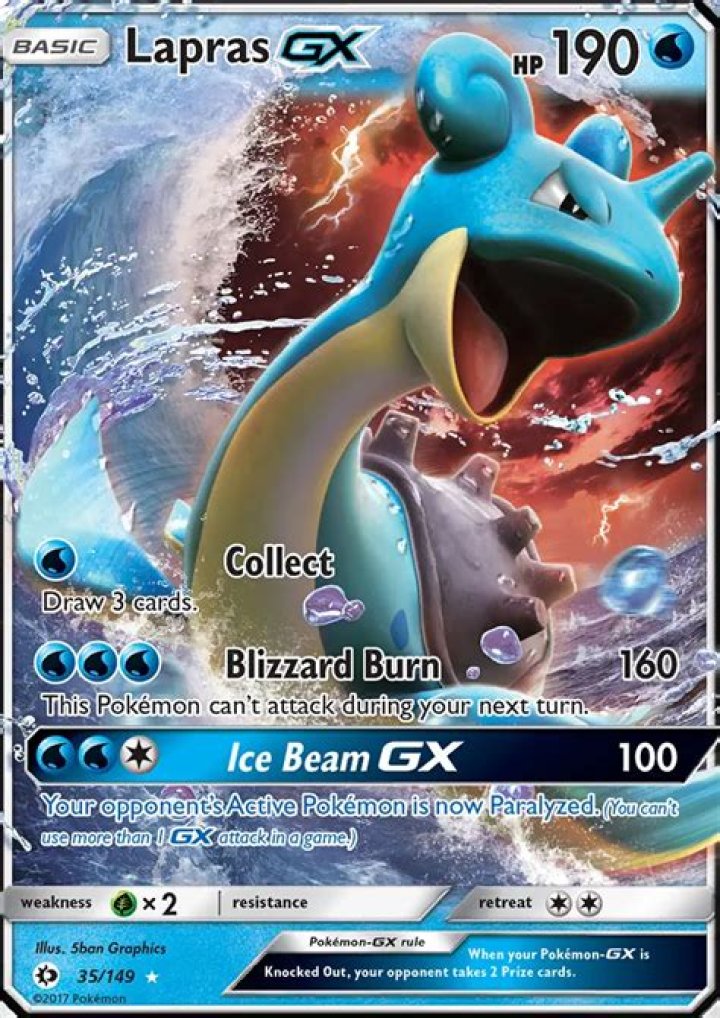 Lapras-GX (Sun & Moon 35)