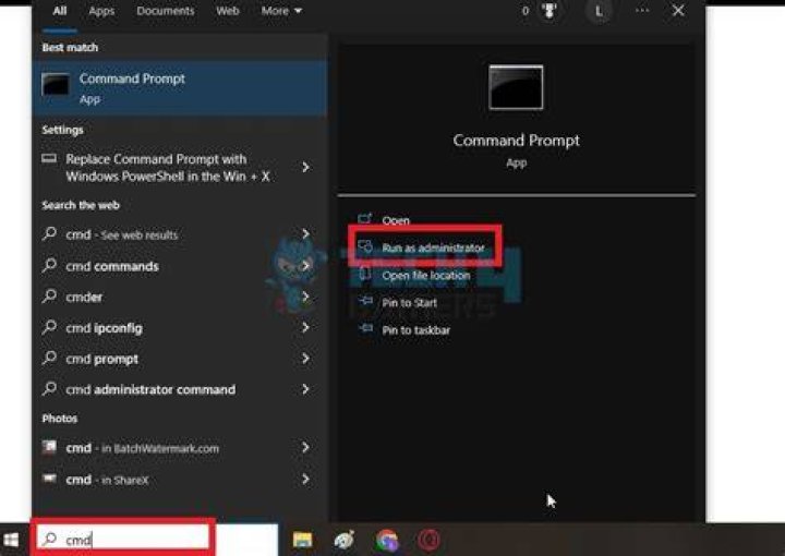 Launch Command Prompt tab