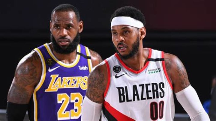Lebron James Carmelo Anthony