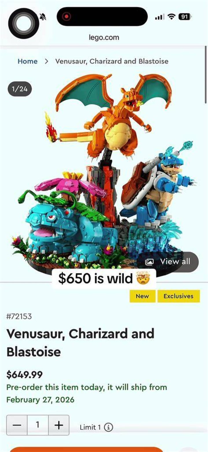 Legos Are Expensive