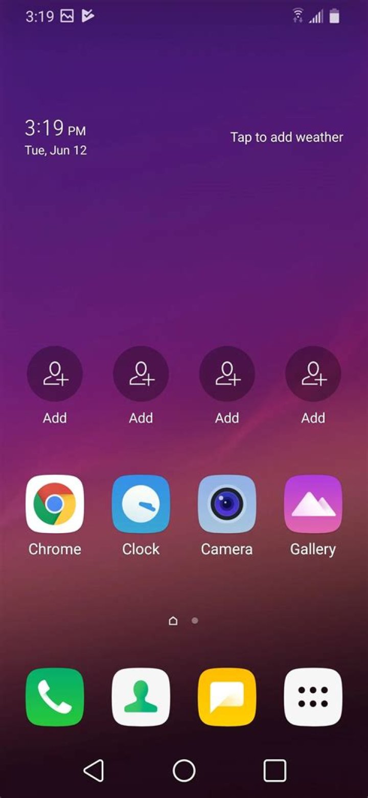 LG V40 vs LG V30 front LG UX