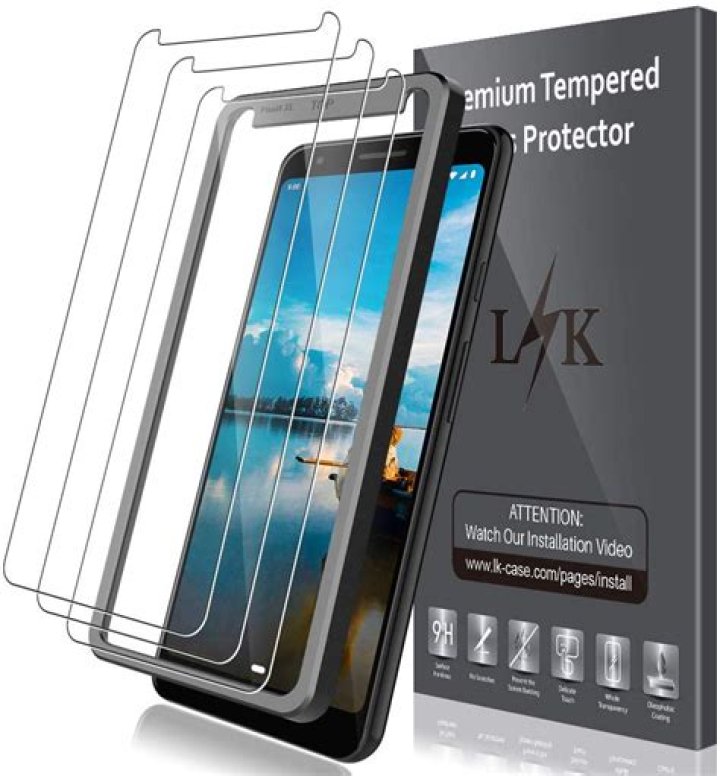 pixel 3 xl screen protectors lk lk tempered glass 3 pack