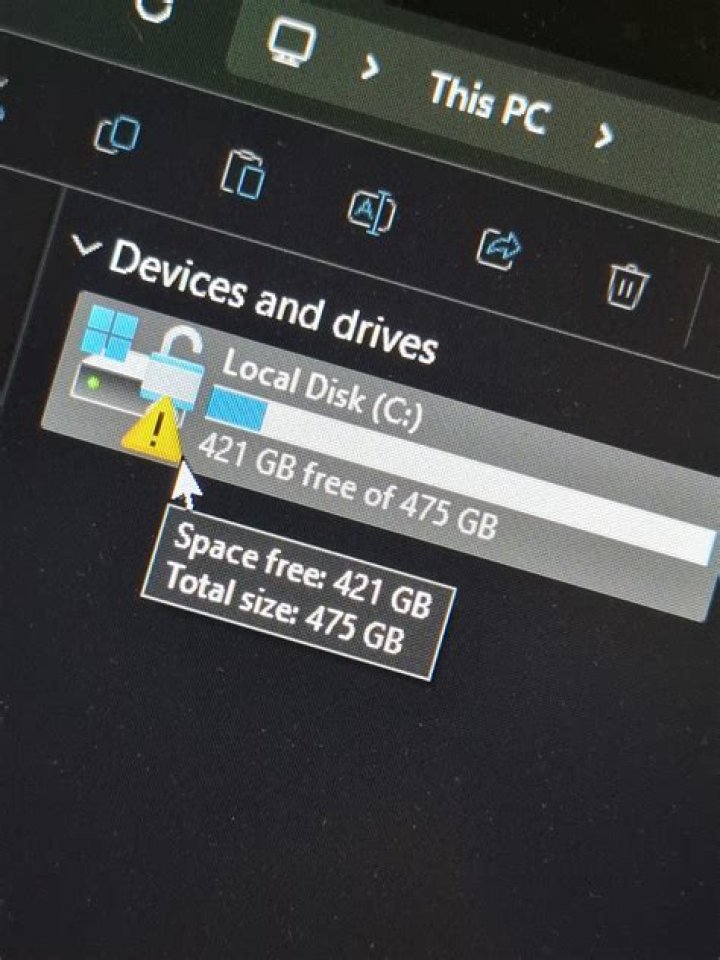 local-disk windows 11 space requirements