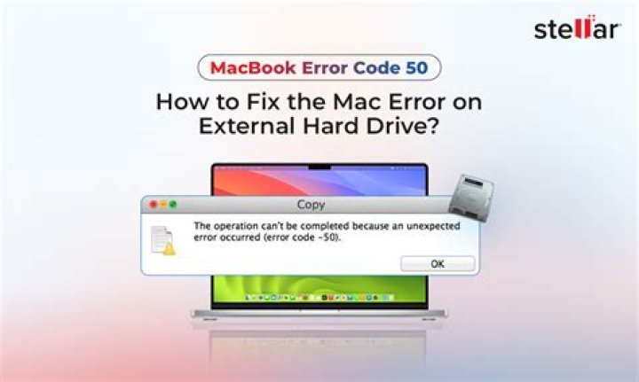 mac error code 8076, -50