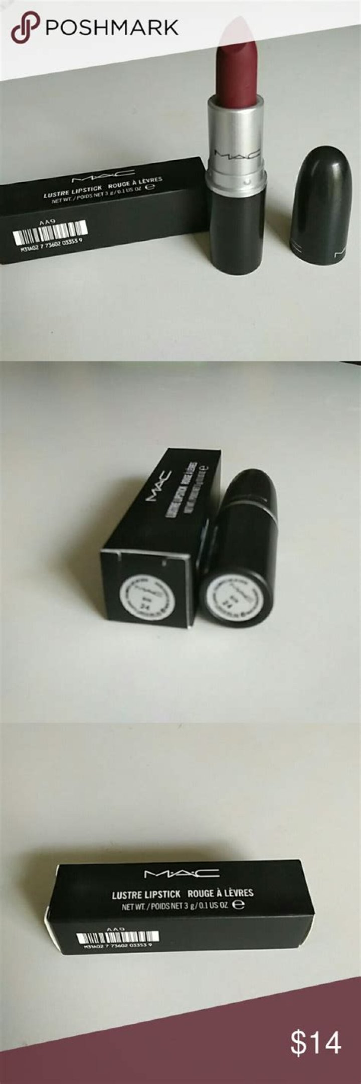 mac lustre lisptick