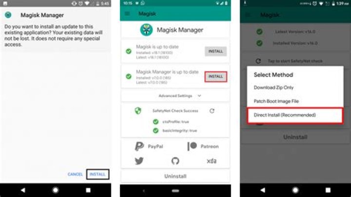 Magisk Manager screenshot 2020 Magisk Manager screenshot 2020