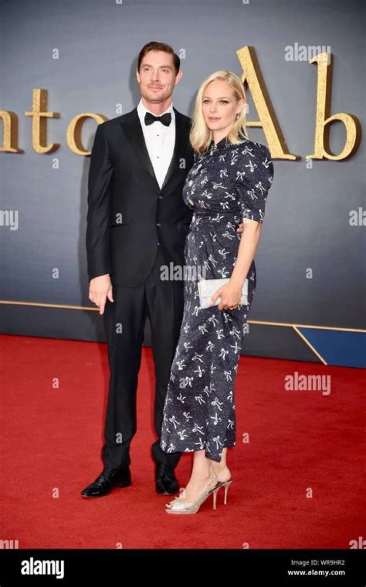 Max Brown, Kate Phillips. "Downton Abbey" World Premiere, Cineworld