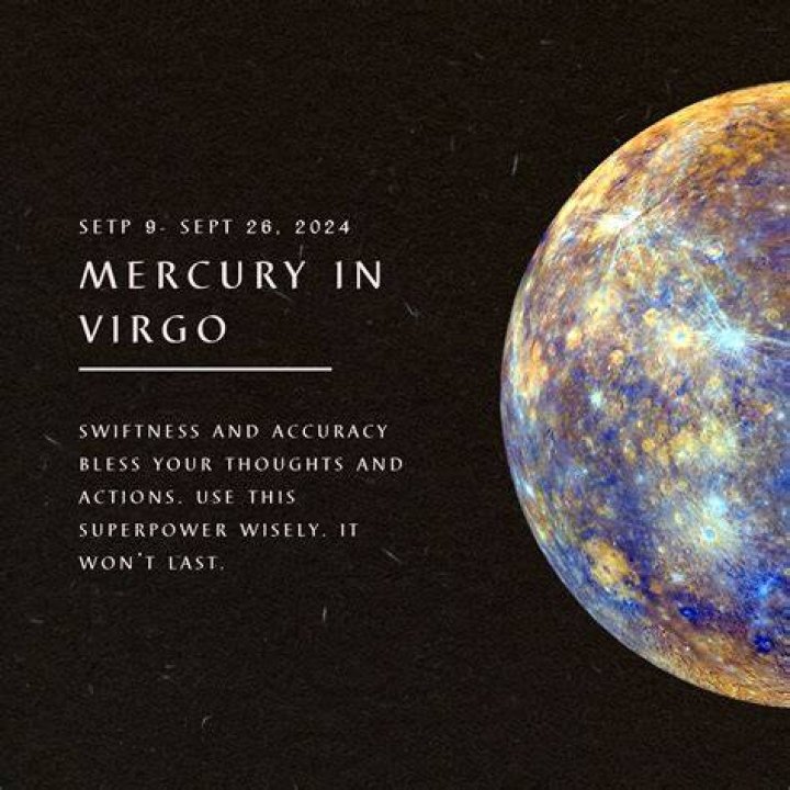 Mercury In Virgo